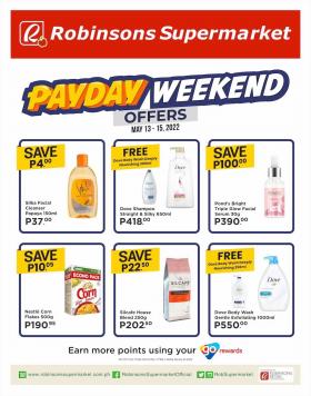 Robinsons Supermarket - Payday Weekend Offers 2022