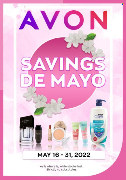 Avon offer  - 16.5.2022 - 31.5.2022 - Sales products - Avon. Page 1.
