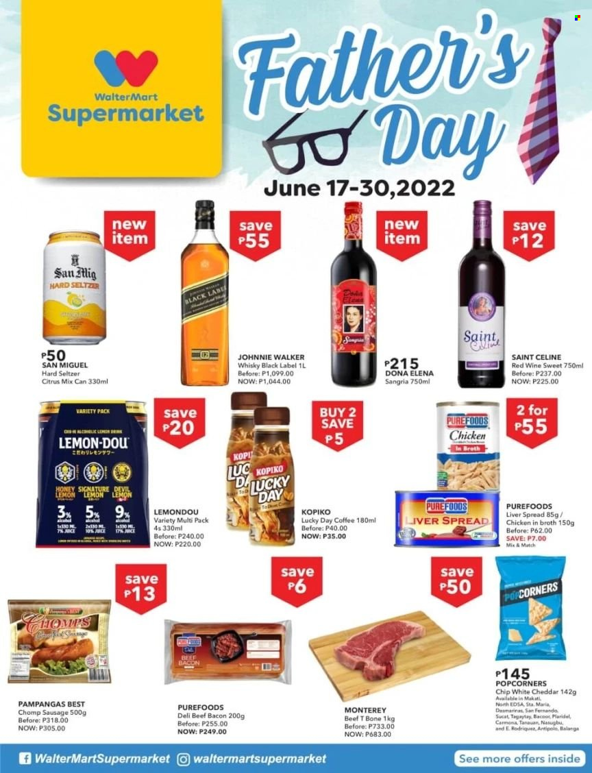 Walter Mart offer  - 17.6.2022 - 30.6.2022. Page 1.