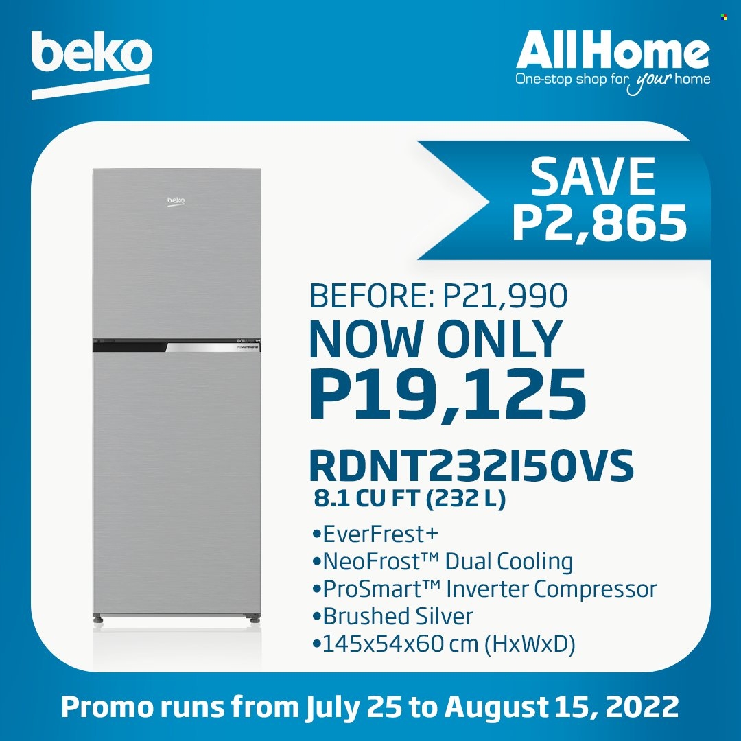 AllHome offer  - 25.7.2022 - 15.8.2022. Page 3.