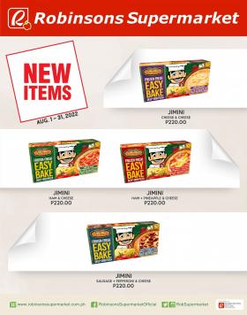 Robinsons Supermarket - New Items for August 2022