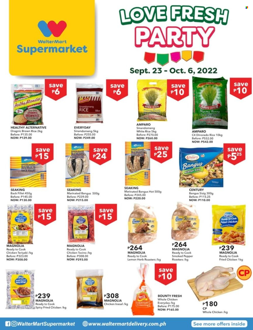 Walter Mart offer  - 23.9.2022 - 6.10.2022. Page 1.