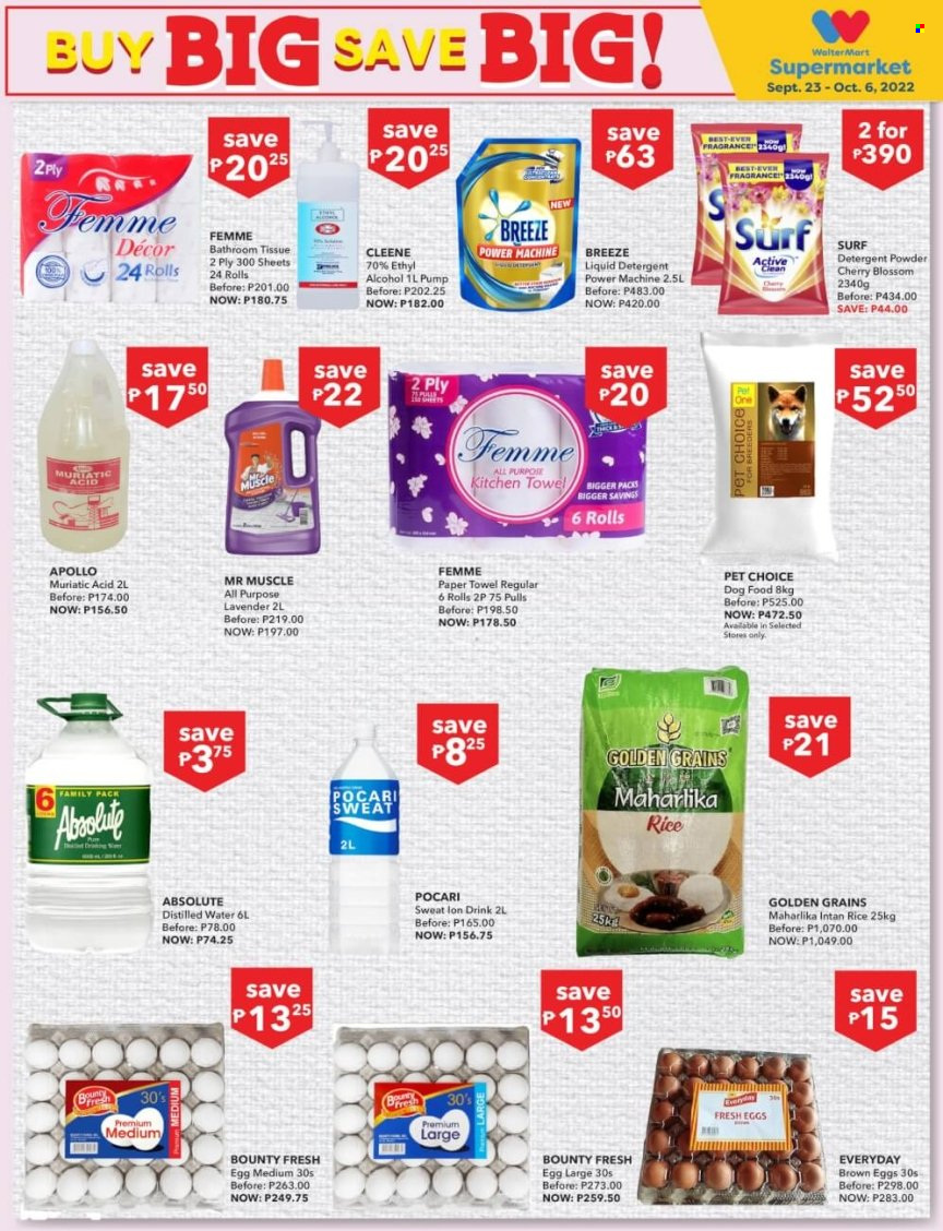Walter Mart offer  - 23.9.2022 - 6.10.2022. Page 7.