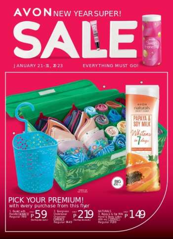 Avon promo - January Big Sale!