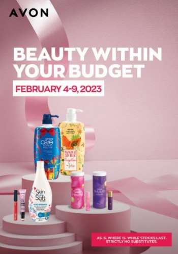 Avon promo - Beauty Within Your Budget