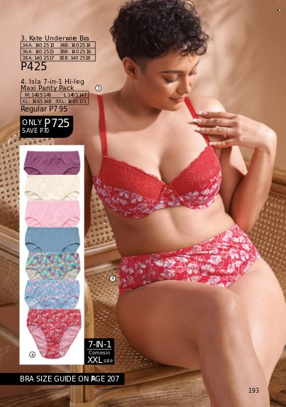 Avon offer  - 1.3.2023 - 31.3.2023 - Sales products - bra. Page 193.