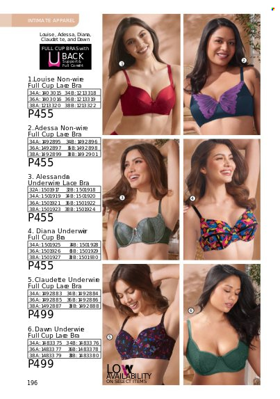 Avon offer  - 1.3.2023 - 31.3.2023 - Sales products - cup, bra. Page 196.