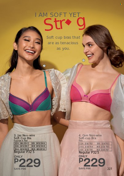 Avon offer  - 1.3.2023 - 31.3.2023 - Sales products - cup, bra. Page 227.