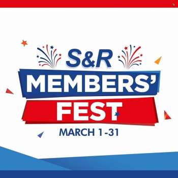S&R Membership Shopping promo