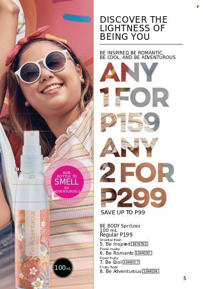 Avon offer  - 1.6.2023 - 30.6.2023 - Sales products - Be Romantic. Page 5.