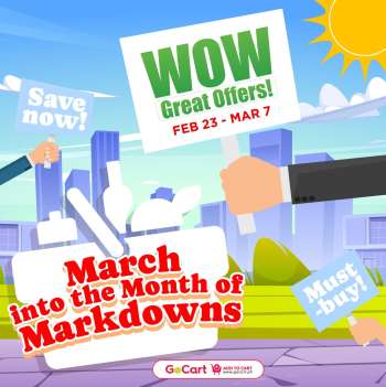 thumbnail - Robinsons Supermarket promo - March into the Month of Markdowns!