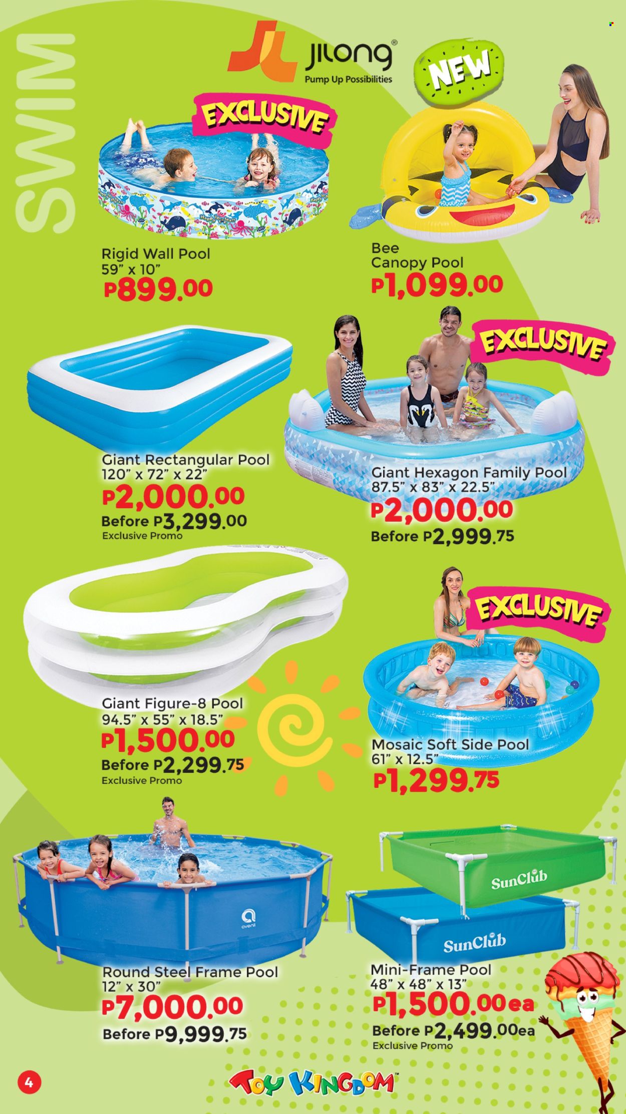 thumbnail - Toy Kingdom offer  - Sales products - pump, toys, pool. Page 4.