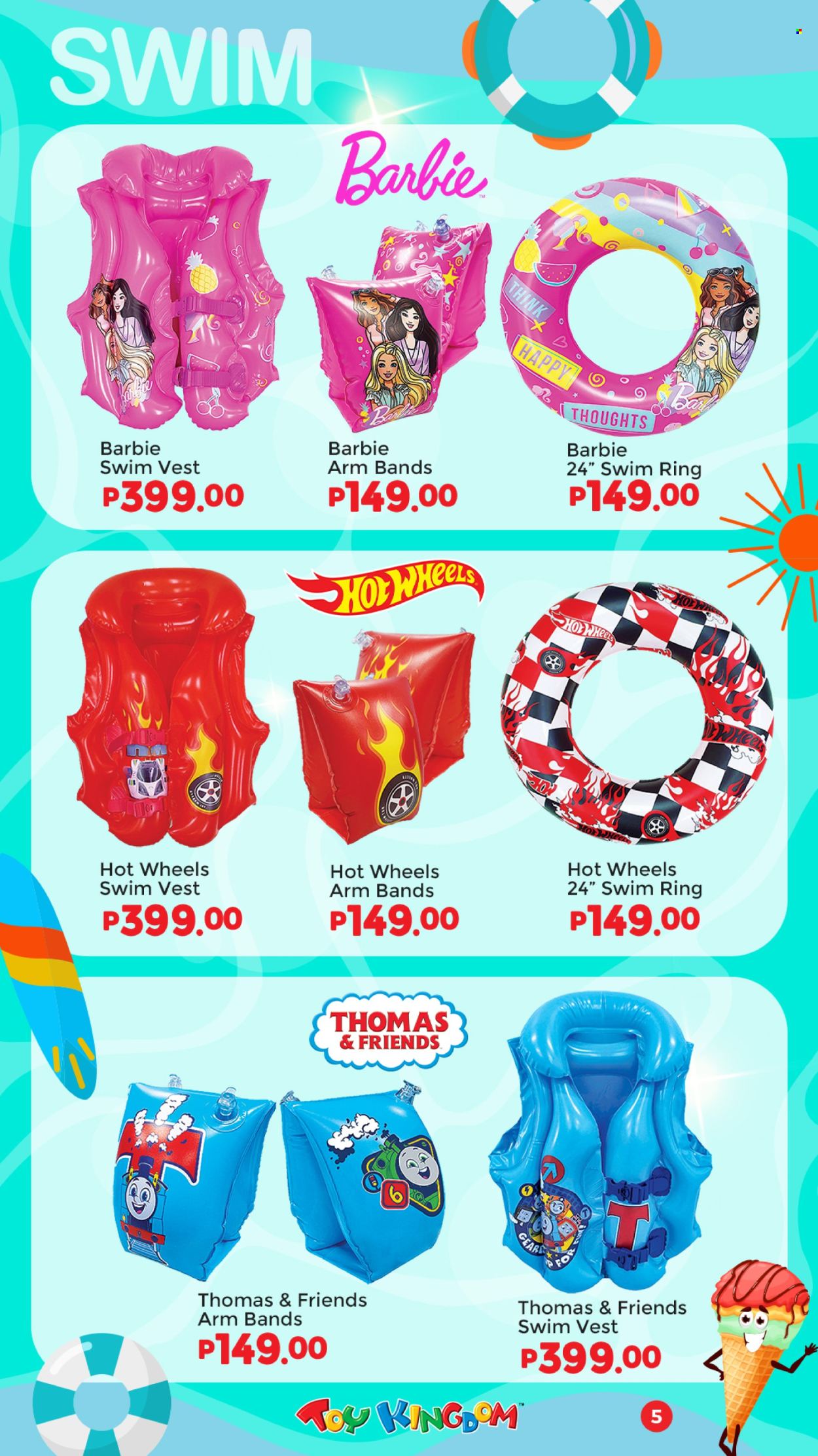 thumbnail - Toy Kingdom offer  - Sales products - Hot Wheels, Barbie, Thomas & Friends, toys. Page 5.