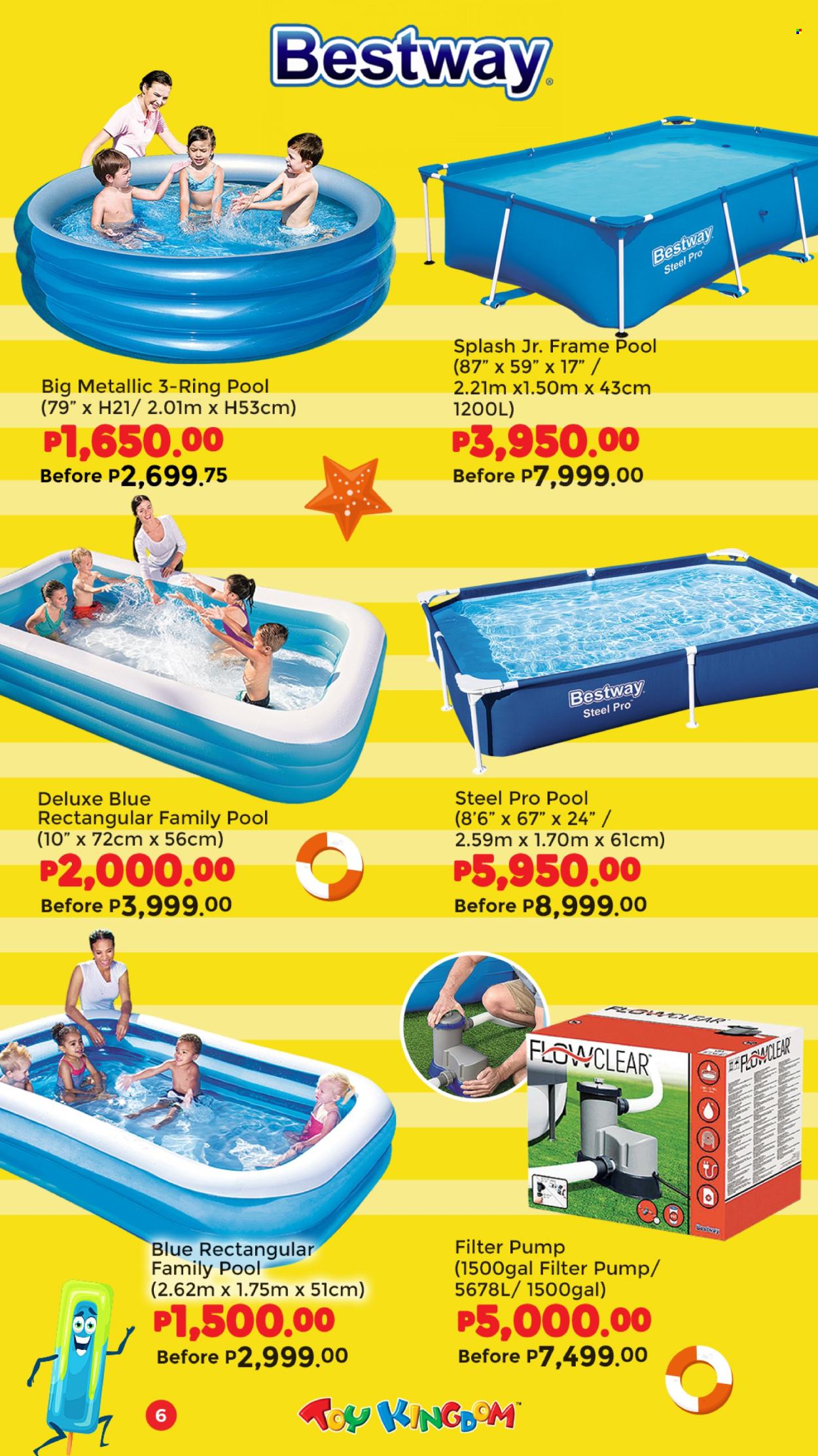 thumbnail - Toy Kingdom offer  - Sales products - pump, toys, pool. Page 6.