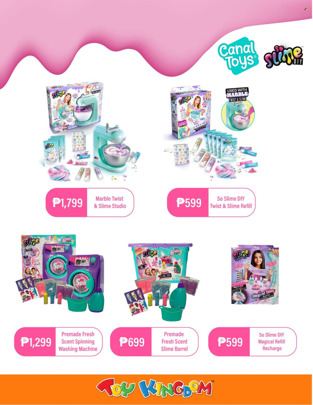thumbnail - Toy Kingdom offer  - Sales products - toys, Slime. Page 6.