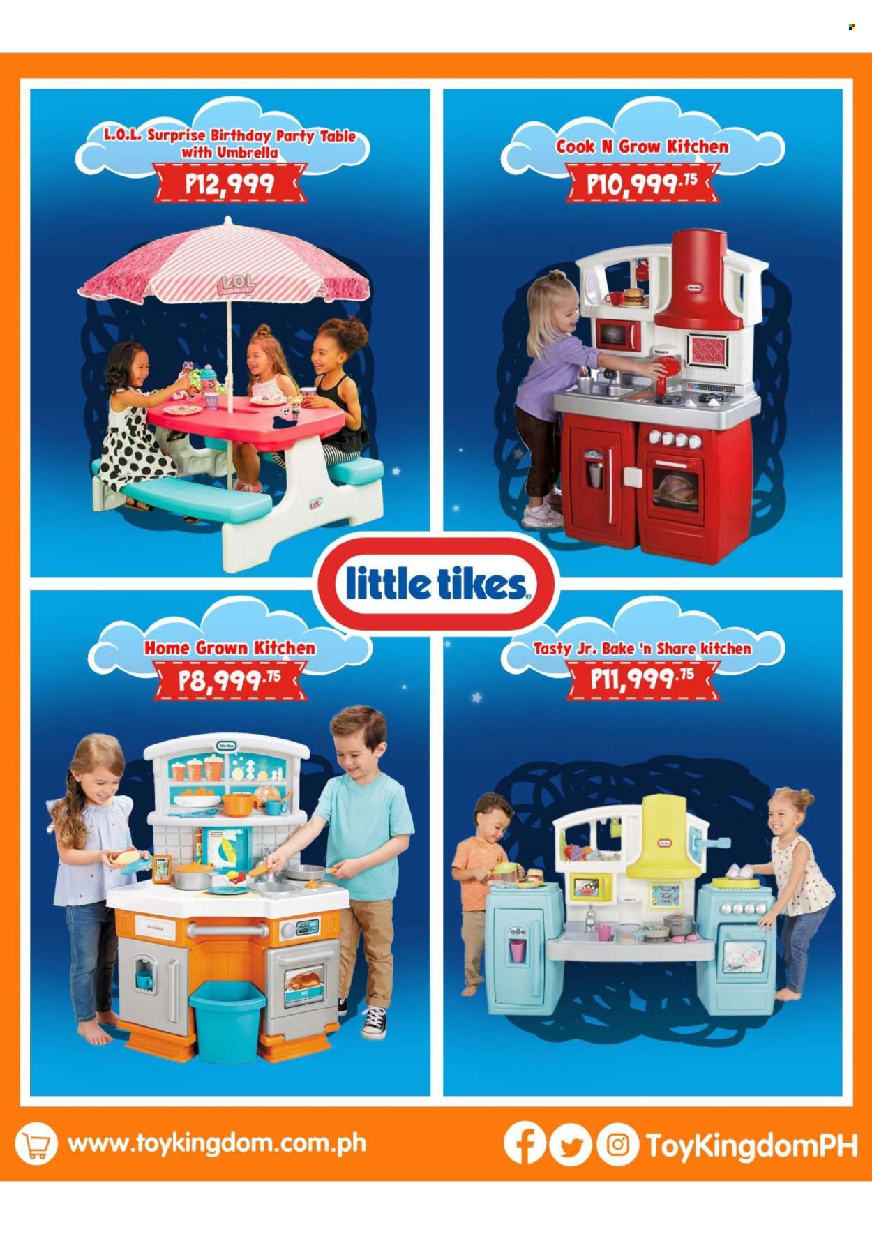 thumbnail - Toy Kingdom offer  - Sales products - table, L.O.L. Surprise, Little Tikes. Page 4.