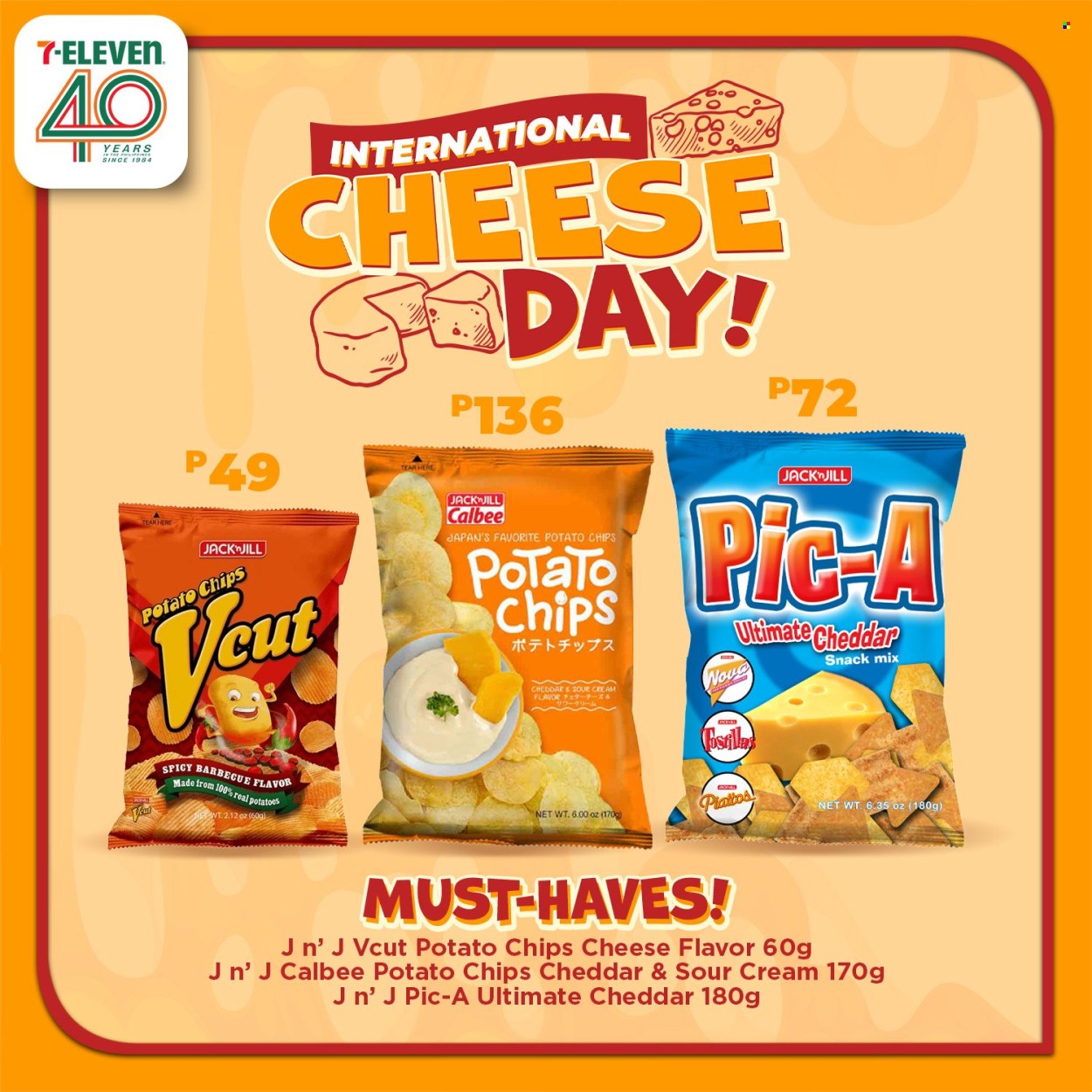 thumbnail - 7 Eleven offer  - 20.3.2024 - 14.5.2024 - Sales products - snack, potato chips, chips. Page 5.