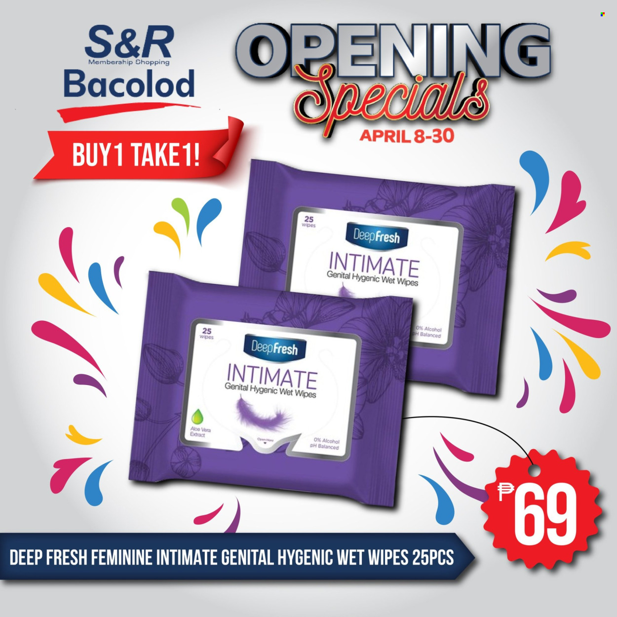 thumbnail - S&R Membership Shopping offer  - 8.4.2024 - 30.4.2024 - Sales products - wipes. Page 26.