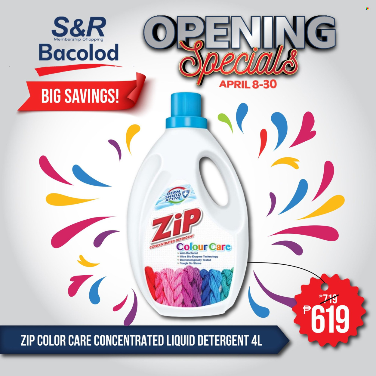 thumbnail - S&R Membership Shopping offer  - 8.4.2024 - 30.4.2024 - Sales products - detergent, liquid detergent. Page 29.