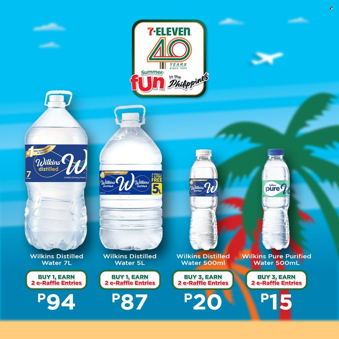 thumbnail - 7 Eleven offer  - 20.3.2024 - 14.5.2024 - Sales products - purified water, water. Page 3.