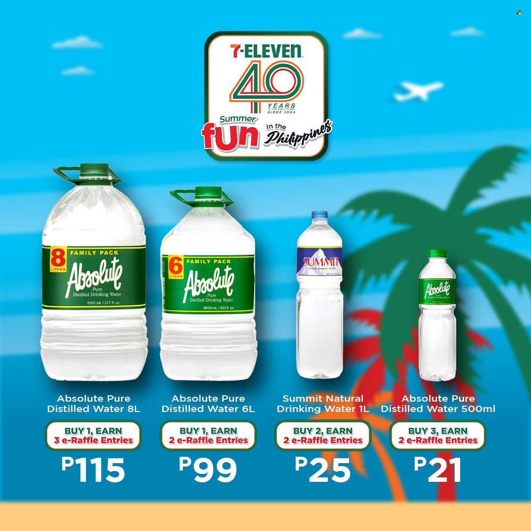 thumbnail - 7 Eleven offer  - 20.3.2024 - 14.5.2024 - Sales products - water, Absolute. Page 35.