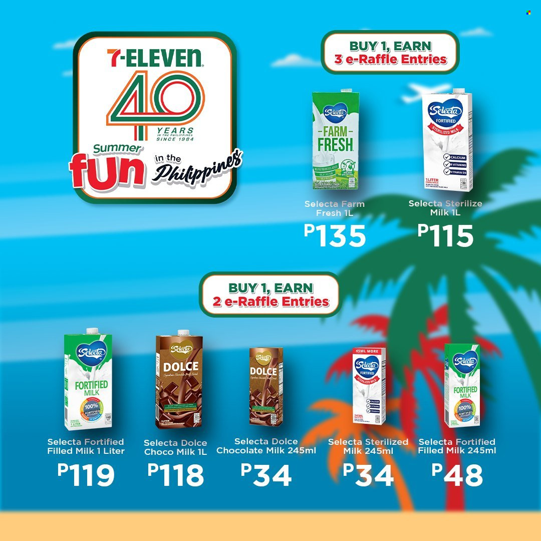 thumbnail - 7 Eleven offer  - 20.3.2024 - 14.5.2024 - Sales products - flavoured milk. Page 40.