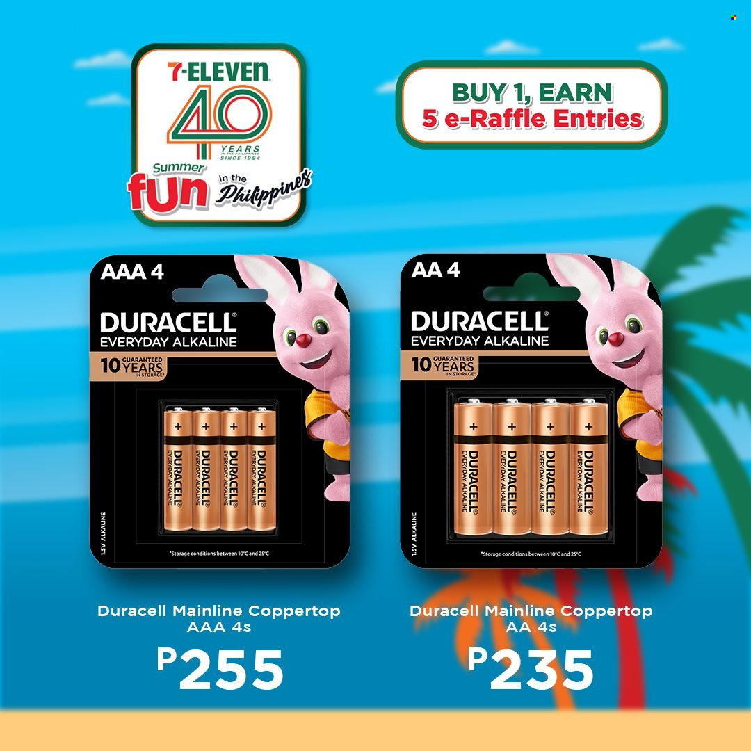 thumbnail - 7 Eleven offer  - 20.3.2024 - 14.5.2024 - Sales products - Duracell, AAA batteries. Page 63.