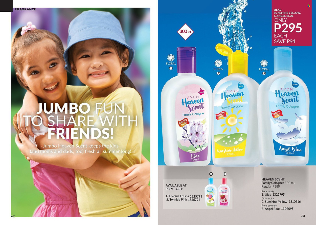 thumbnail - Avon offer  - 1.4.2024 - 30.4.2024 - Sales products - Avon, cologne, fragrance. Page 32.