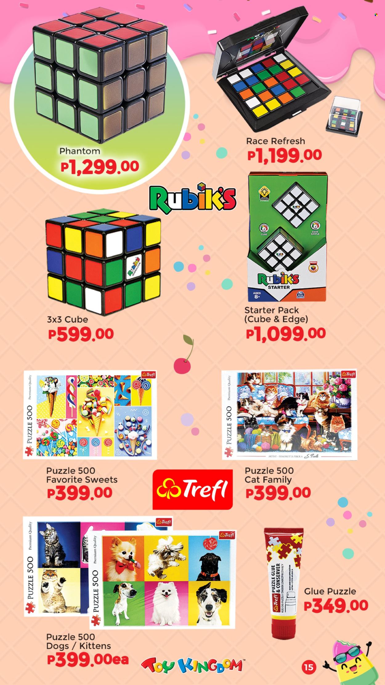 thumbnail - Toy Kingdom offer  - Sales products - glue, puzzle. Page 15.